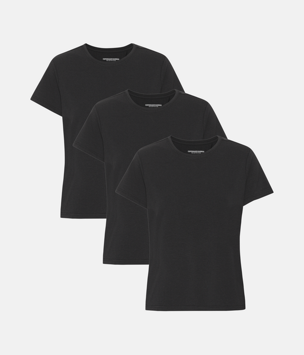 3 pak sort bambus T-shirt fra Copenhagen Bamboo