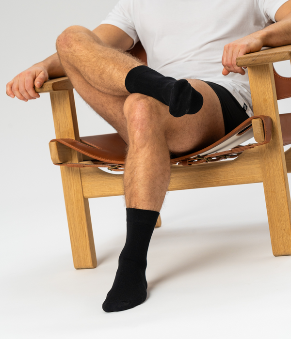 5 par sorte bambus sokker (Low cut) Copenhagen Bamboo