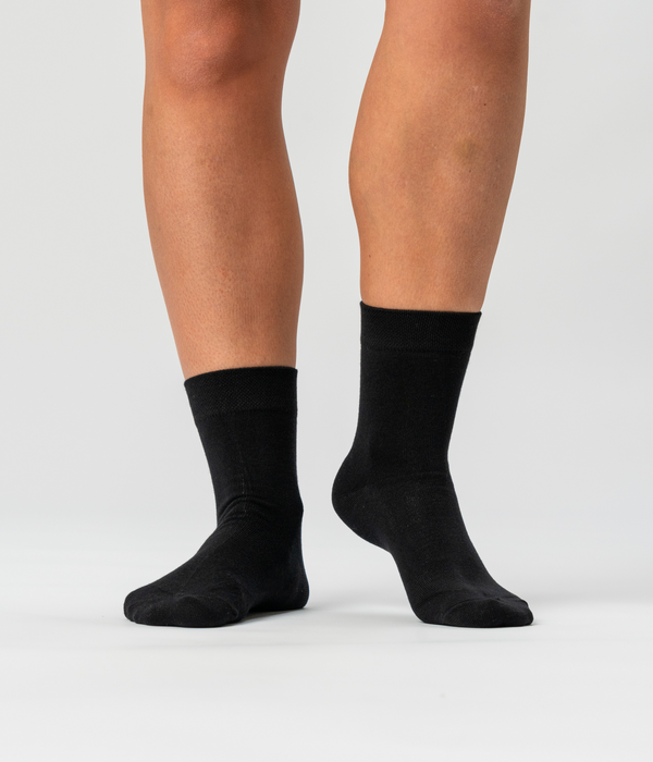 7 par sorte bambus sokker (Low cut)