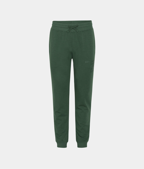 Grøn bambus sweatpants med logo fra Copenhagen Bamboo