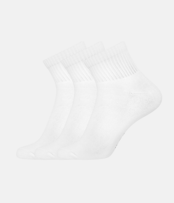 3 par hvide bambus ankel tennissokker 30/33 Copenhagen Bamboo