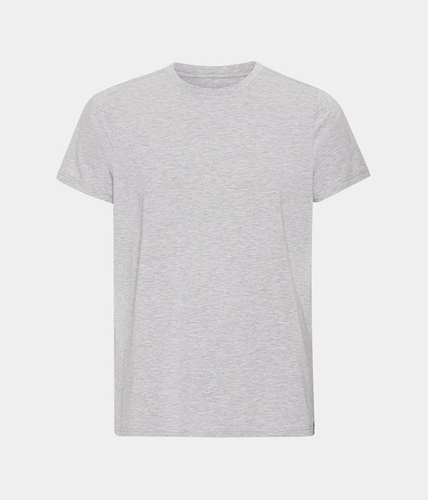Lysegrå crew neck bambus T-shirt S   Copenhagen Bamboo