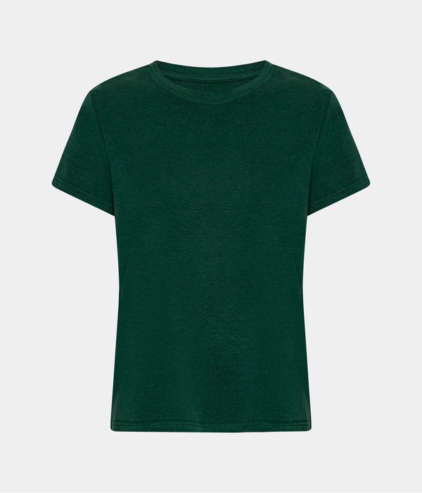 Grøn kortærmet bambus T-shirt S   Copenhagen Bamboo